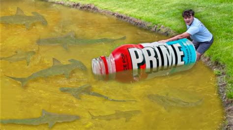PRIME Bottle Catches Pond Monster .